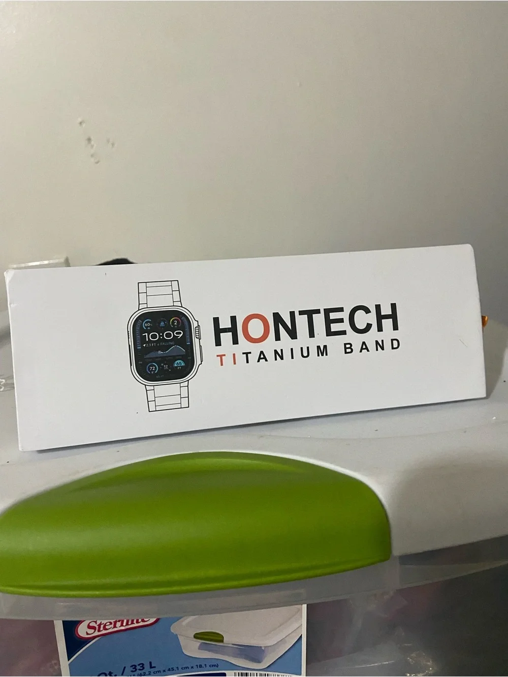 HONTECH Grade 2 Titanium Strap Band Silver for Apple Watch Ultra / Ultra 2